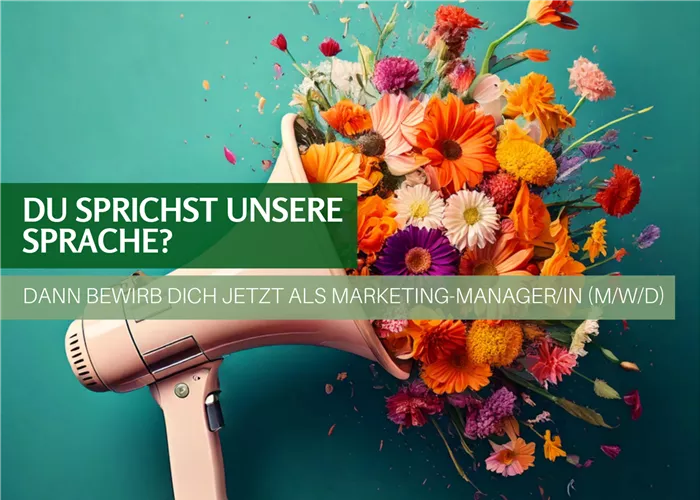 Marketing Manager/in (m/w/d) in Vollzeit