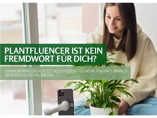 Social Media - Studentische Aushilfskraft/Werkstudent/in (w/m/d) 