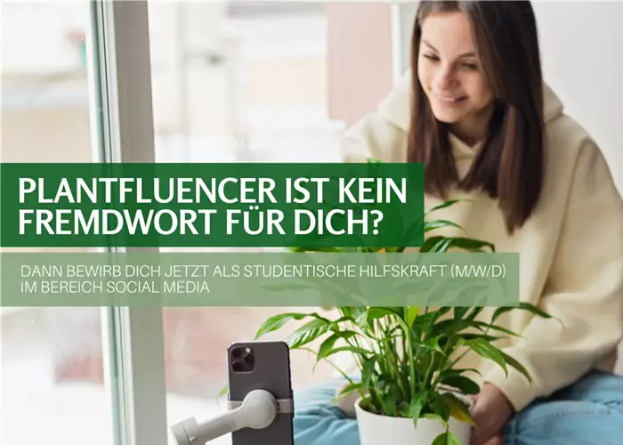 Social Media - Studentische Aushilfskraft/Werkstudent/in (w/m/d) 