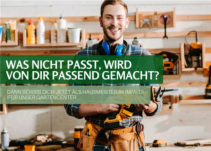 Hausmeister/in (m/w/d)
