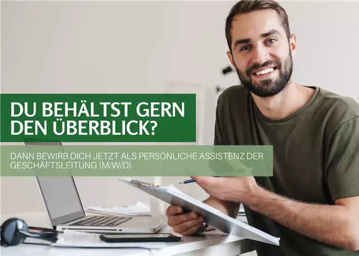 Assistenz der Geschäftsleitung (w/m/d) in Teilzeit