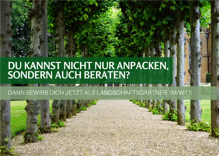 Landschaftsgärtner (m/w/d) mit Spaß am Verkaufen in Teil- & Vollzeit