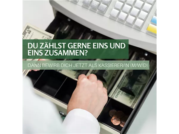 Kassierer (w/m/d) in Vollzeit 