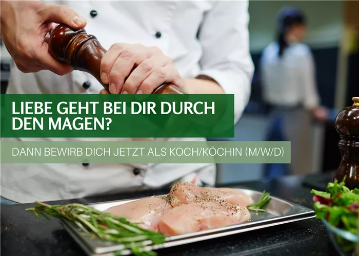 Koch (w/m/d) für unser Schloßcafé